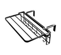 KESOTO Stendibiancheria con Termosifone per La Casa con Gancio, Facile Da Installare, Realizzato in Ferro, Pratico E Multiuso, Grande