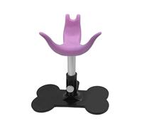 KESOTO Supporto Ausiliario per La Cura del Cane Staffa da Bagno Sgabello per Cuccioli Accessorio di Sostegno in Materiale Morbido Adatto per Pulizia di, Rosa