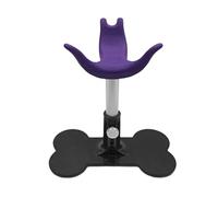 KESOTO Supporto Ausiliario per La Cura del Cane Staffa da Bagno Sgabello per Cuccioli Accessorio di Sostegno in Materiale Morbido Adatto per Pulizia di, Viola