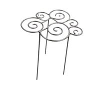 KESOTO Supporto per Piante in Ferro, picchetto Decorativo Riutilizzabile per Interni ed Esterni, Ideale per Giardino, Giardino, Giardino, e pomodori, 40.5x40.5 Cm