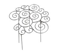 KESOTO Supporto per Piante in Ferro, picchetto Decorativo Riutilizzabile per Interni ed Esterni, Ideale per Giardino, Giardino, Giardino, e pomodori, 44x44 Cm