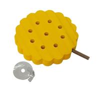 KESOTO Supporto per Posatoi per Uccelli, Giocattolo per Pappagalli, Supporto Decorativo per Gabbia per Uccelli, Asta per Levigare Le Zampe per Parrocchetti, Girare