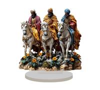 KESOTO Tre Cavalieri Decorazione Da Tavolo Accessorio Multiuso Decorativo Decorazione