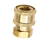 KESOTO Ugello per Idropulitrice Adattatore Convertitore Raccordo Filettato Quick Connect 1/4 Accessorio Collettore Idropulitrice Realizzato in Ottone Durevol, Filo Femminile