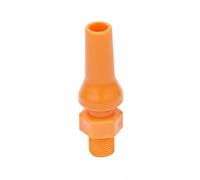 KESOTO Ugello Regolabile a Spruzzo Concentrato Bocchetta Multiuso Adattatore Filettato Comando Diretto ’acqua Integrato Materiale PP E POM Resistente Agli, 1/8 6MM, Rotondo