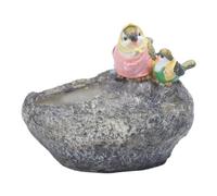 KESOTO Vaso di Fiori, Accessori per La Decorazione del Giardino, Statua da Giardino per Prato