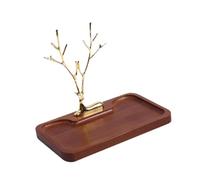 KESOTO Vassoio portaoggetti Catchall, vassoio per ingresso, portagioie, portachiavi per tavolino laterale, S