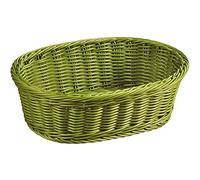 Kesper 19825 - Cestino per Frutta/Pane, Ovale, in Legno, Grigio, 29,5 x 23 x 9,5 cm