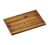KESPER 28180-Tagliere, 32 x 21 x 1,5 cm, Colore: Marrone, Acacia, 32 x 21 x 1.5 cm