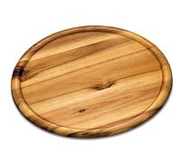 Kesper Piatto per Pizza, Legno, Marrone, 32 x 32 x 5 cm