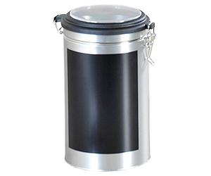 Kesper 38203 Scatola con Dotati di Superficie, Metallo, Colore: Marrone, 11 x 11 x 19 cm
