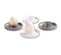 Kesper 41166 Portauova, Set da 4, Natura/Grigio