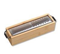 Kesper 58060 Grattugia Parmigiano con Contenitore, bambù