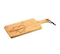 Kesper 58392 Tagliere con Cuore, in bambù FSC, Marrone