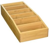 Kesper 70822 scatola in legno di bambù, Marrone, 15 x 5,7 x 35 cm