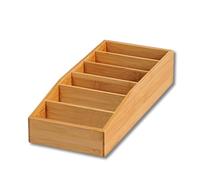 Kesper 70822 scatola in legno di bambù, Marrone, 15 x 5,7 x 35 cm