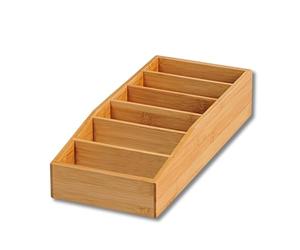 Kesper 70822 scatola in legno di bambù, Marrone, 15 x 5,7 x 35 cm