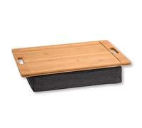 KESPER 77622 - Vassoio per ginocchia in bambù, 45 x 31 cm, altezza: 8 cm