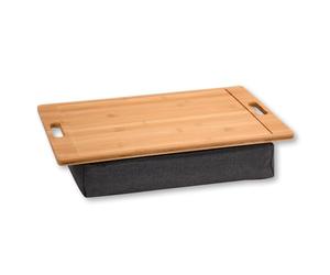 KESPER 77622 - Vassoio per ginocchia in bambù, 45 x 31 cm, altezza: 8 cm