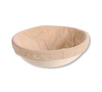 KESPER | Cestino da lievitazione, materiale: rattan, fodera in tessuto (rimovibile), dimensioni: Ø 25 x 8 cm, colore: naturale | 19631
