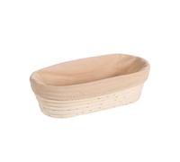 KESPER | Cestino per il pane con fodera in tessuto, materiale: rattan, dimensioni: 28 x 14 x 8 cm, colore: naturale | 19732
