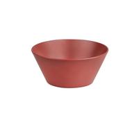 Kesper | Ciotola per frutta e insalata, materiale: plastica (PET/PP), dimensioni: Ø 14,5 x H: 6,4 cm, colore: rosso | 32802