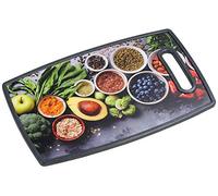 Kesper Healthy Kitchen 30814 - Tagliere da cucina con anima in legno, 37 x 23 cm