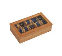 KESPER PORTA BUSTINE TE' IN BAMBU' 10 SCOMPARTI