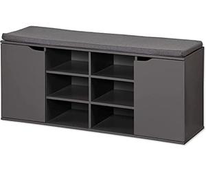 Kesper Scarpiera con cuscino, grigio, dimensioni: 103 x 48 x 30,5 cm15919 13