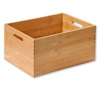 Kesper Scatola portaoggetti in bambù, colore: marrone, dimensioni: 38,5 x 28,5 x 20 cm, 57611