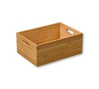Kesper Scatola portaoggetti 57402 in bambù impilabile Marrone 33 x 24 x 13,5 cm