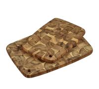 KESPER | Set di 2 taglieri in legno di acacia, dimensioni: 40 x 28 x 2 cm, 32 x 22 x 2 cm, colore: marrone | 28155