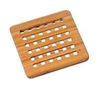 Kesper - Sottopentola in legno di bambù FSC, dimensioni: circa 190 x 190 mm