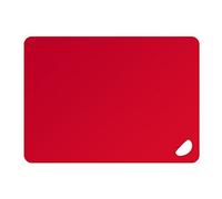 Kesper - Tagliere da cucina, in plastica, colore: Bianco rosso