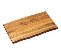 Kesper | Tagliere da Taglio e da Portata, Materiale: Legno di Acacia, Dimensioni: 45 x 27 x 2 cm, Colore: Marrone, Naturale | 28502