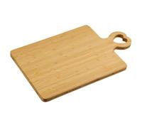 KESPER | Tagliere e da portata con manico a cuore, materiale: bambù certificato FSC®, dimensioni: 46 x 28 x 1,8 cm | 58496