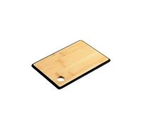 KESPER | Tagliere in bambù, dimensioni: 23 x 15 x 1 cm, colore: marrone, nero | 58260