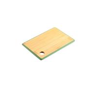 KESPER | Tagliere in bambù, dimensioni: 23 x 15 x 1 cm, colore: marrone, verde | 58261