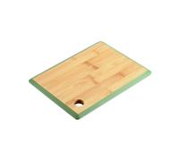 KESPER | Tagliere in bambù, dimensioni: 27 x 19 x 1,5 cm, colore: marrone, verde | 58271