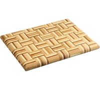 KESPER | Tagliere in bambù, dimensioni: 30 x 20 x 3,5 cm, multicolore, durevole, resistente all'umidità grazie all'olio BIOFA | 58365