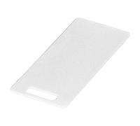 Kesper-Tagliere in plastica, 24 x 15 x 0.5 cm, Colore Bianco