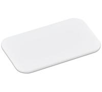 Kesper | Tagliere, materiale: plastica (PE), dimensioni: 25 x 15 x 0,7 cm, colore: bianco | 30724