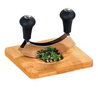 Kesper Tagliere per Erbe aromatiche, bambù, Marrone, 16 x 16 x 1.8 cm