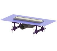 Kessel Linearis Compact scarico per doccia 30 cm acciaio 45600.59M