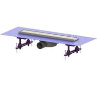Kessel Linearis Compact scarico per doccia 55 cm acciaio 45600.61FM