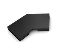 KESSEL Linearis Infinity elemento di collegamento, 45 gradi, 45102.02, Linearis Infinity nero spazzolato [Canaline Doccia e Scarichi Bagno > Accessori per Canaline Doccia e Scarichi Bagno]