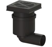 Kessel scarico da seminterrato cm nero 67923B