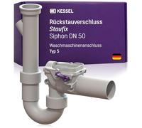 Kessel, sifone per lavatrice, valvola antiriflusso Staufix 73052