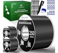 KESSER® Cavo limitatore + picchetti + connettore Cavo per Tosaerba, Robot Tosaerba, Set di Accessori Compatibile con Gardena/Bosch/Worx/Einhell/Honda/ROBOMOW, 750m + Set