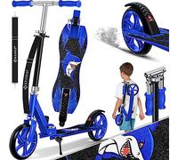 KESSER® City Scooter per Bambini, Monopattino Pieghevole Regolabile in Altezza, Scooter fino a 100 kg, Freno alla Ruota Posteriore, fino a 190 cm di Altezza, Cinghia di Trasporto inclusa